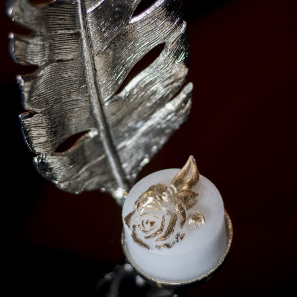 شمعدان دیواری طرح پر