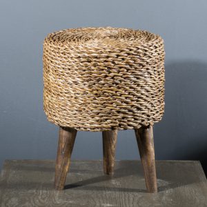 پاف سه پایه حصیری - پاف چیست - صندلی پاف - پاف مدرن - گونای هوم