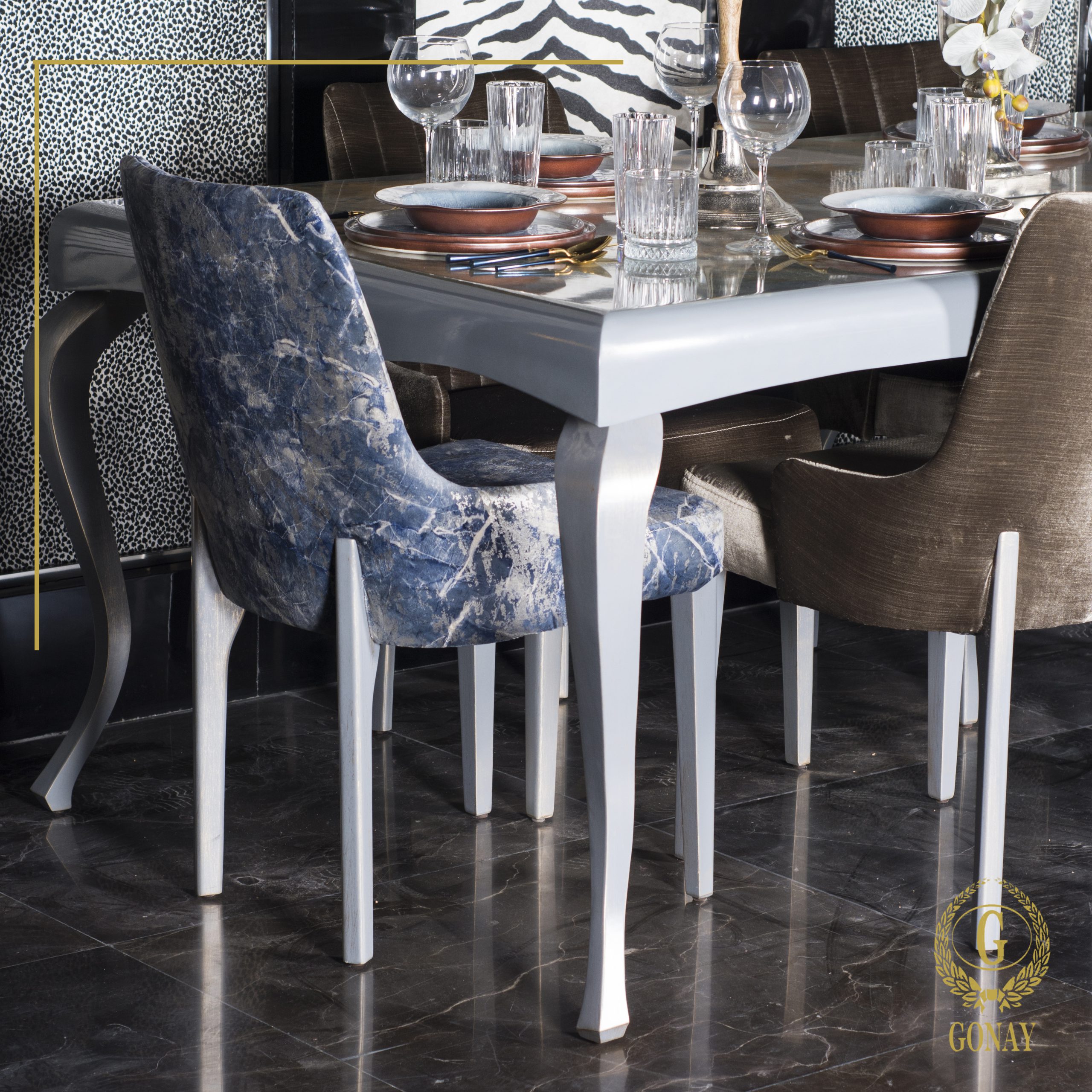 میز ناهار خوری مدل چستر - میز ناهار خوری و انواع آن در طراحی داخلی - گونای هوم