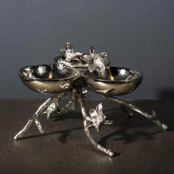 ظرف تقسیم سه تیکه آلومینیومی