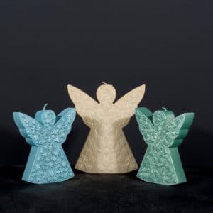 شمع فرشته -شمع دکوری - گونای هوم - دکوراسیون - تزئینی - شمعدان