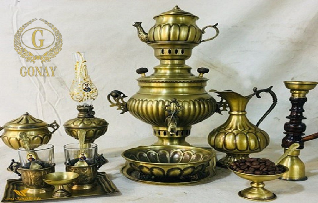 خواص فلز برنج - ظروف برنجی - گونای هوم