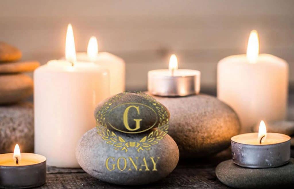 شمع دکوری - گونای هوم - دکوراسیون - تزئینی - شمعدان