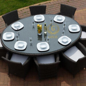 صندلی برای میزهای ناهار خوری بیضی شکل